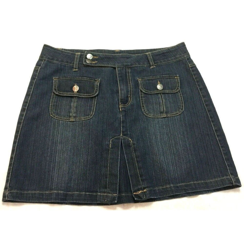 BLUE EPIC WOMENS JEANS SKIRT SIZE 10